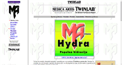 Desktop Screenshot of medicaartis.si